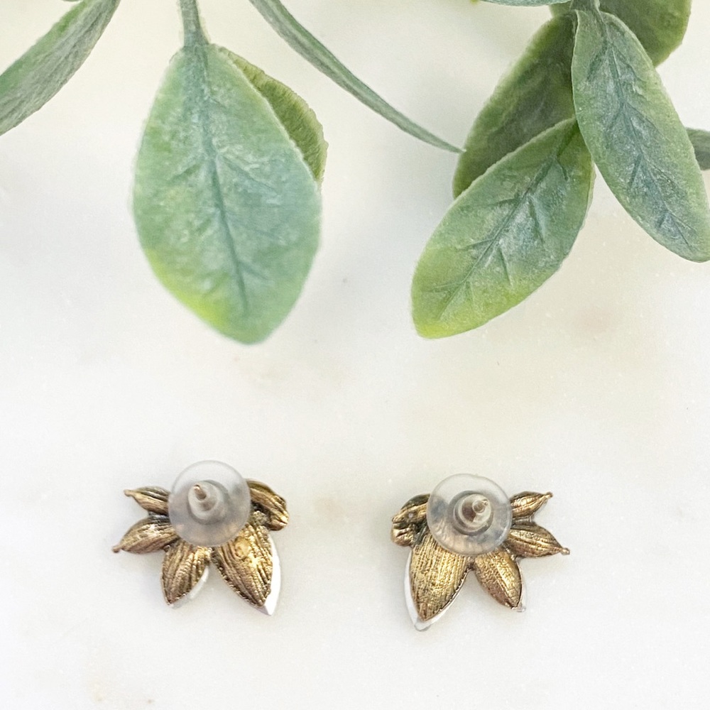 "Lennox" Earrings || Clear Crystal Statement - Picture 6 of 10